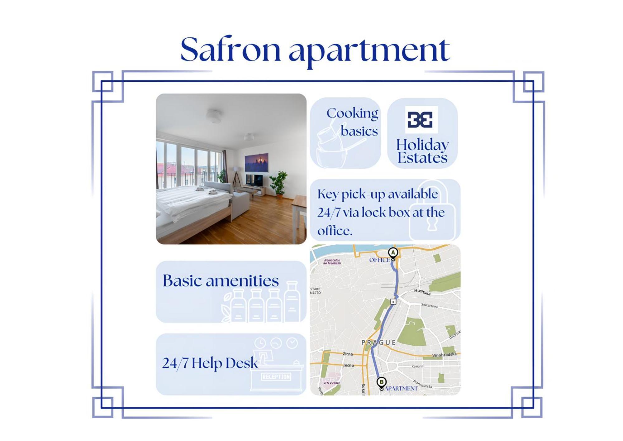 פראג Sunny Safron Apartment מראה חיצוני תמונה