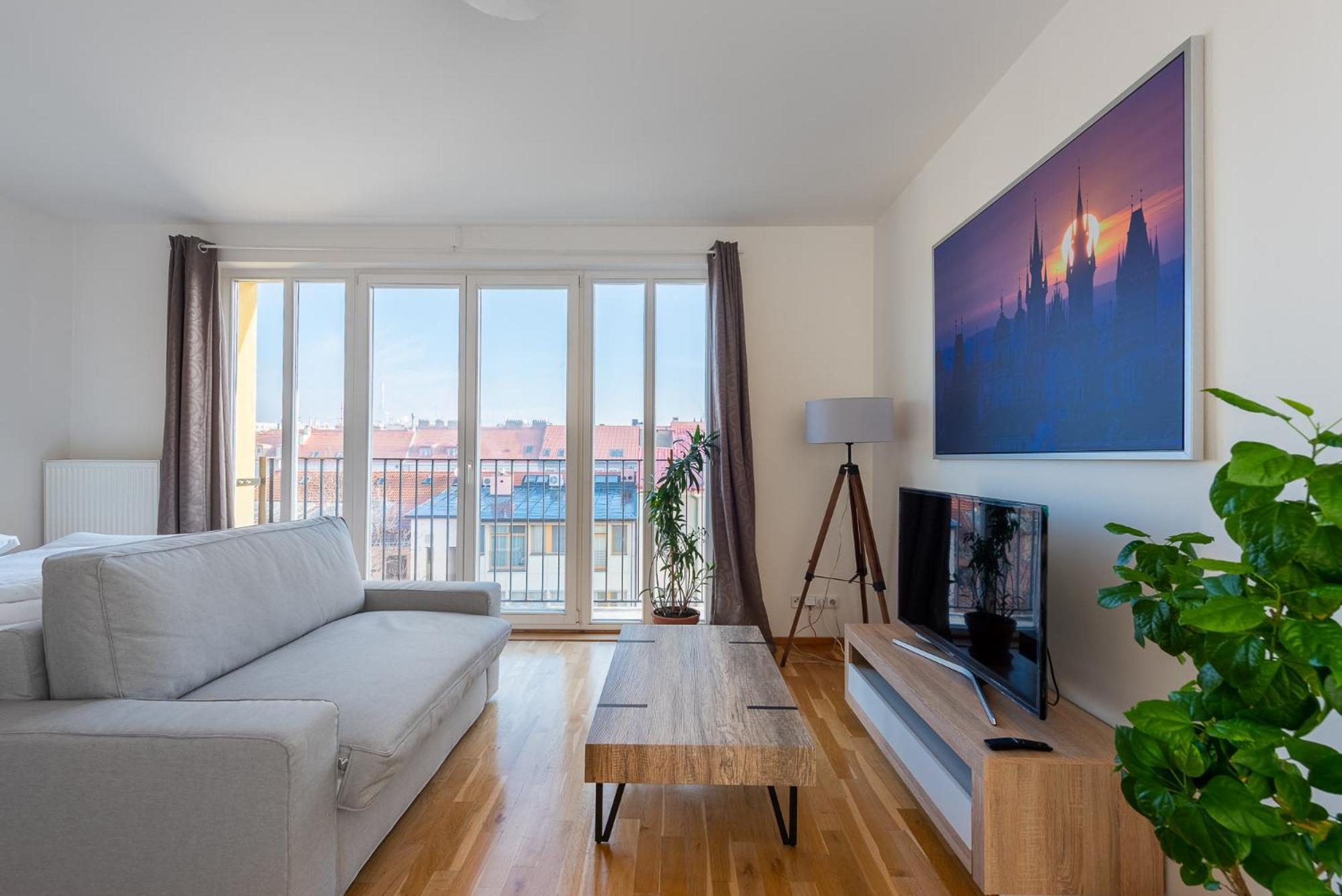 פראג Sunny Safron Apartment מראה חיצוני תמונה