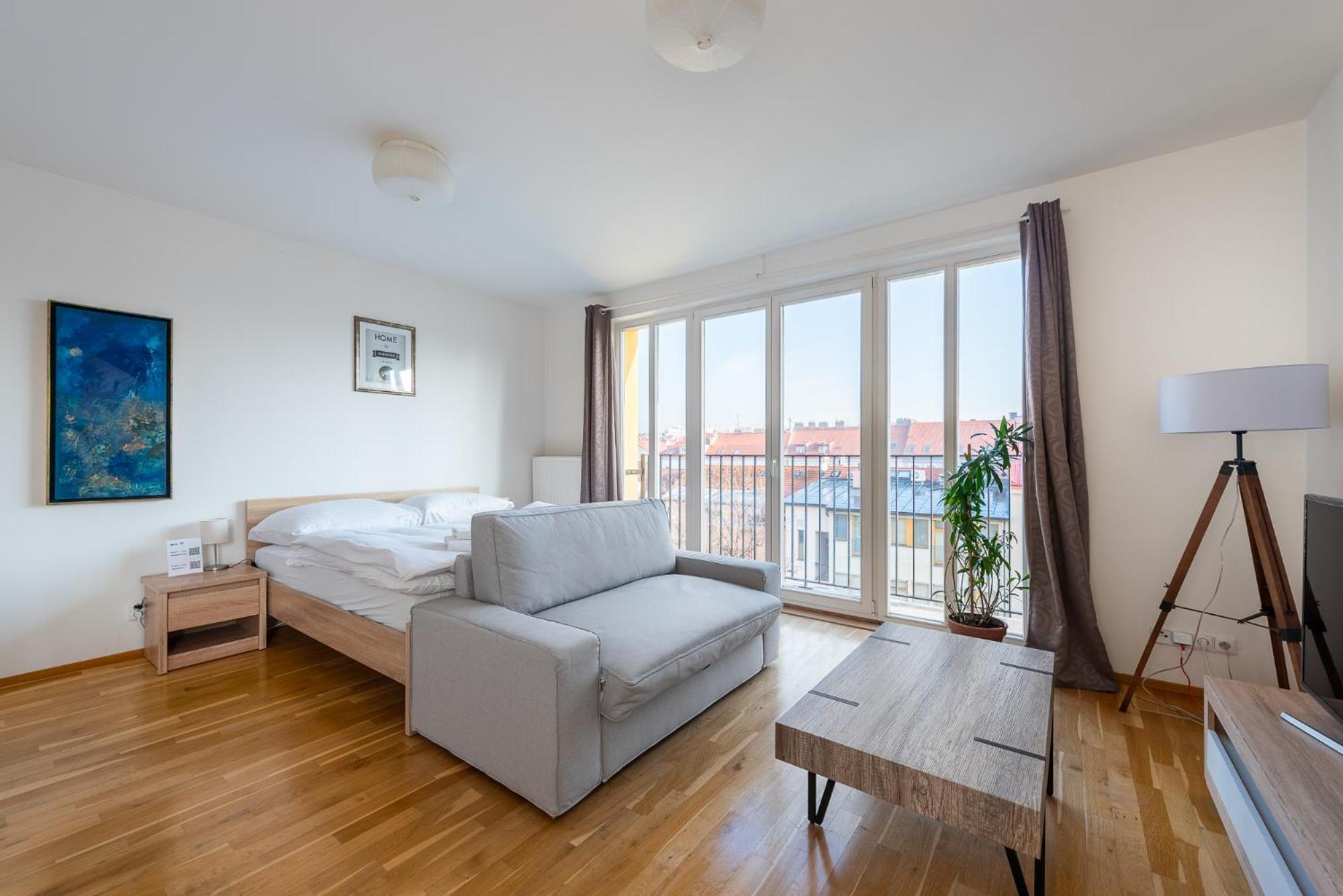 פראג Sunny Safron Apartment מראה חיצוני תמונה